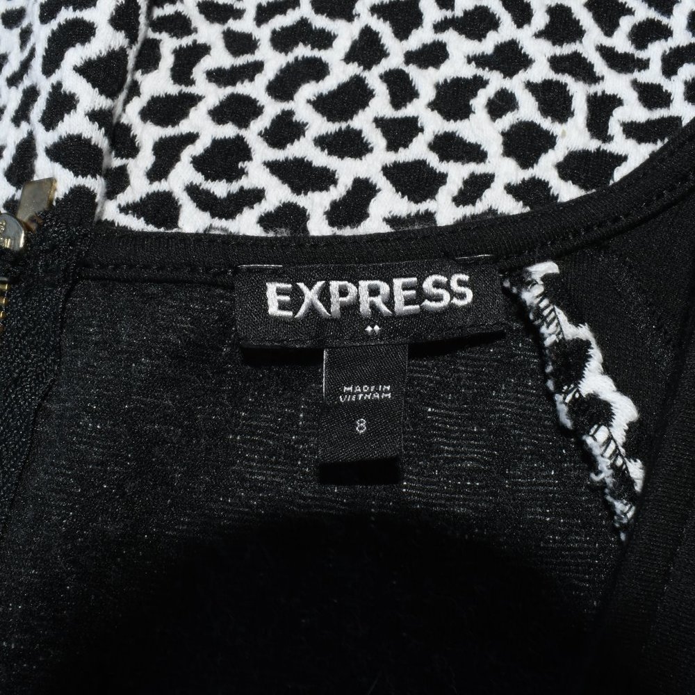 EXPRESS Multicolored Dress size 8 - Picture 5 of 5